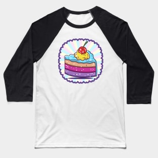 Pastry Cake Baseball T-Shirt